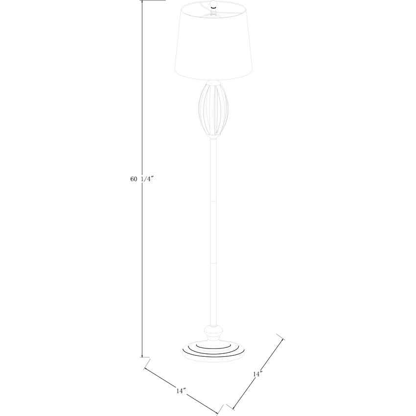 Zemendorf Traditional Floor Lamp