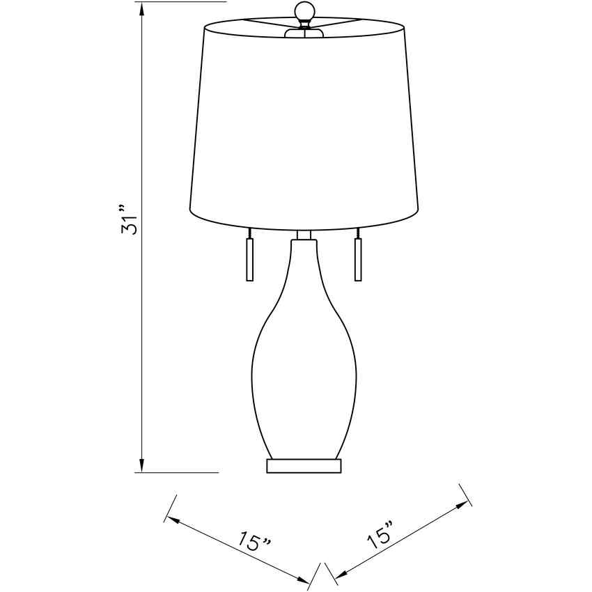Ebensee Traditional Table Lamp