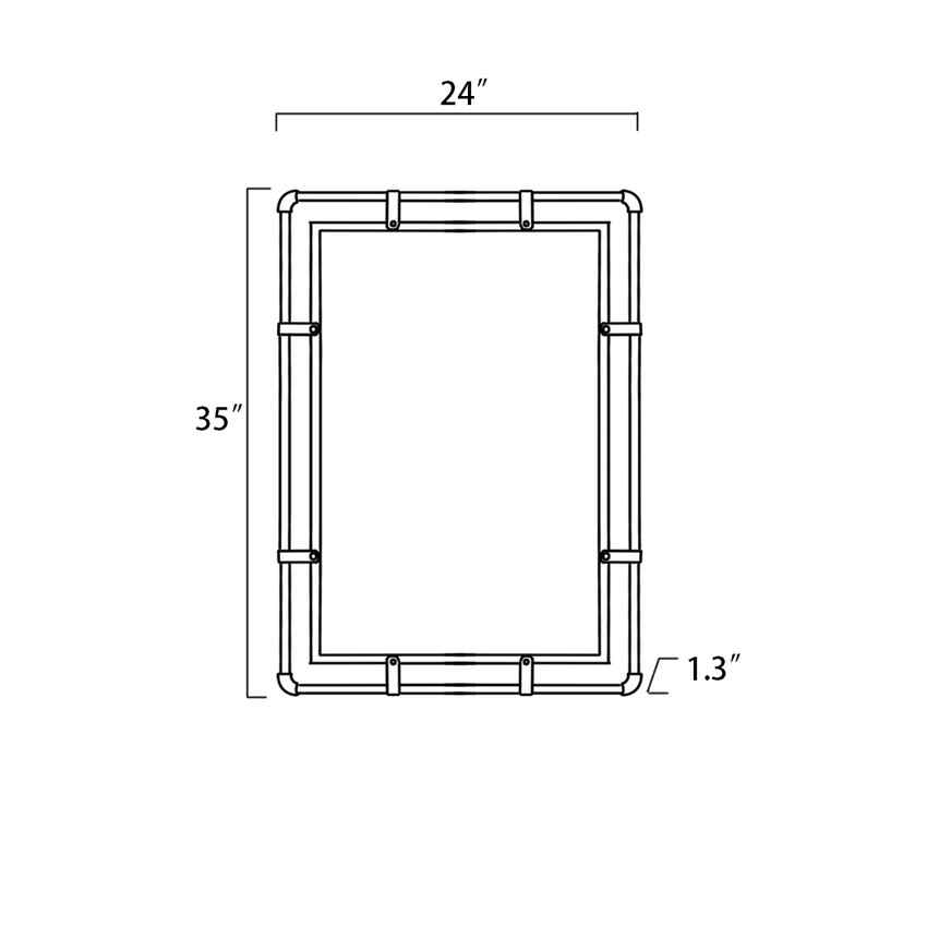 Neufelden Modern Wall Mirror