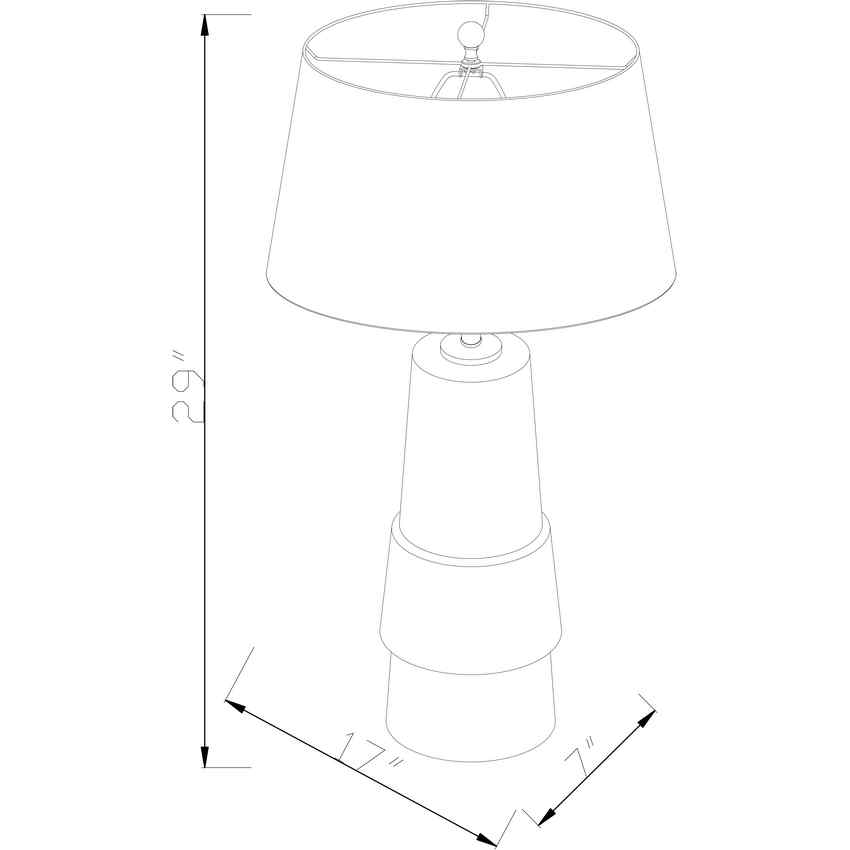 Grobpetersdorf Modern Table Lamp