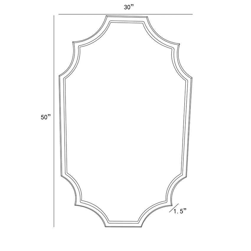 Gietelo Traditional Wall Mirror