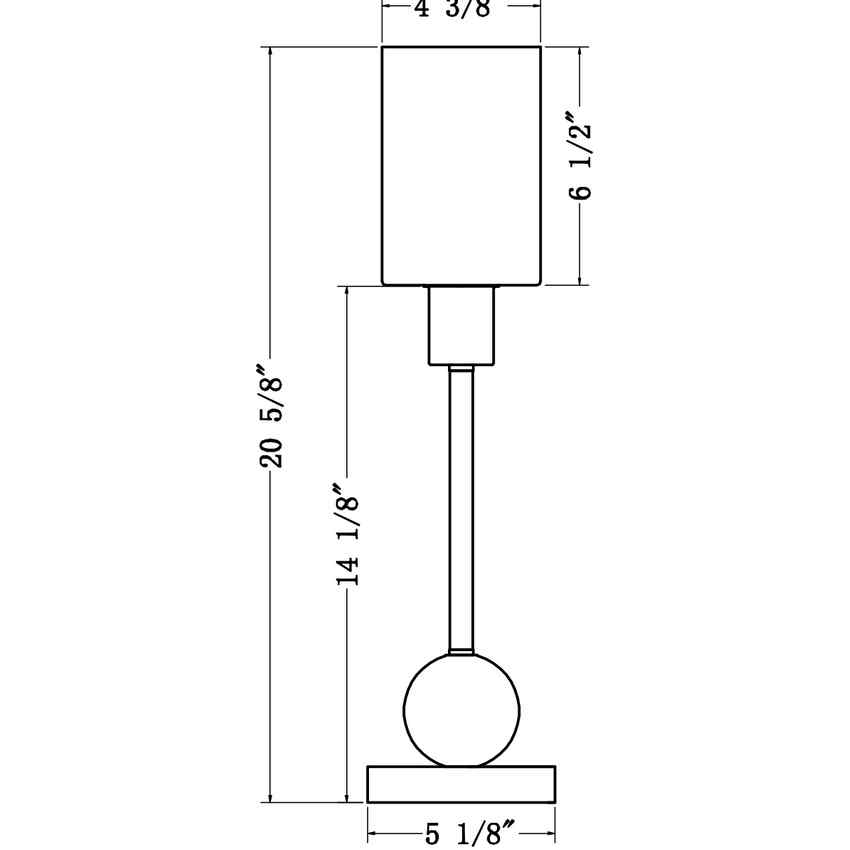 Kukmirn Modern Table Lamp