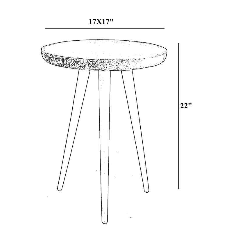 Katsdorf Black End Table