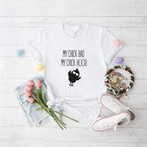 My Chick Bad My Chick Hood Easter Chick Shirt