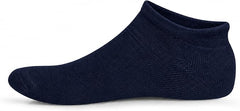 Qorux Bamboo Short Ankle Socks – 5 Pairs Semi-Cushioned Low Cut Socks, Soft Breathable No-Show Athletic Socks for Sneakers & Everyday Wear