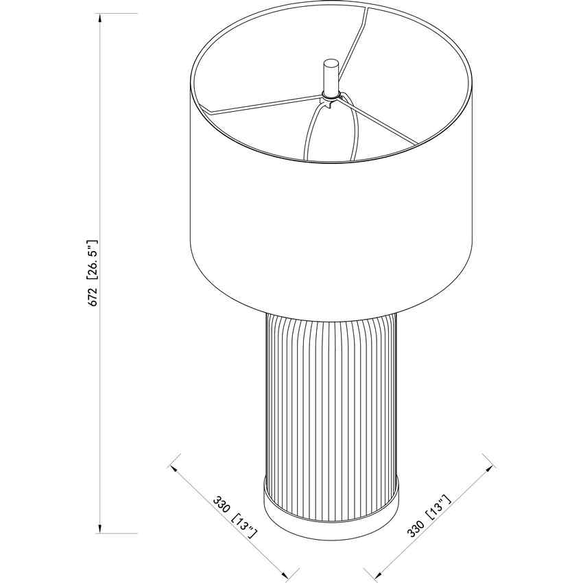 Hargelsberg Modern Table Lamp