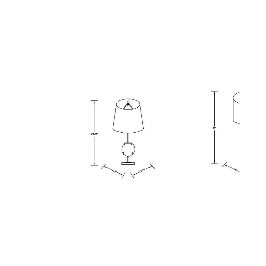 Selenice Traditional Table Lamp