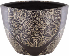 Kula Black Planter