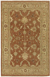 Overwoud Traditional Brown/Tan Area Rug