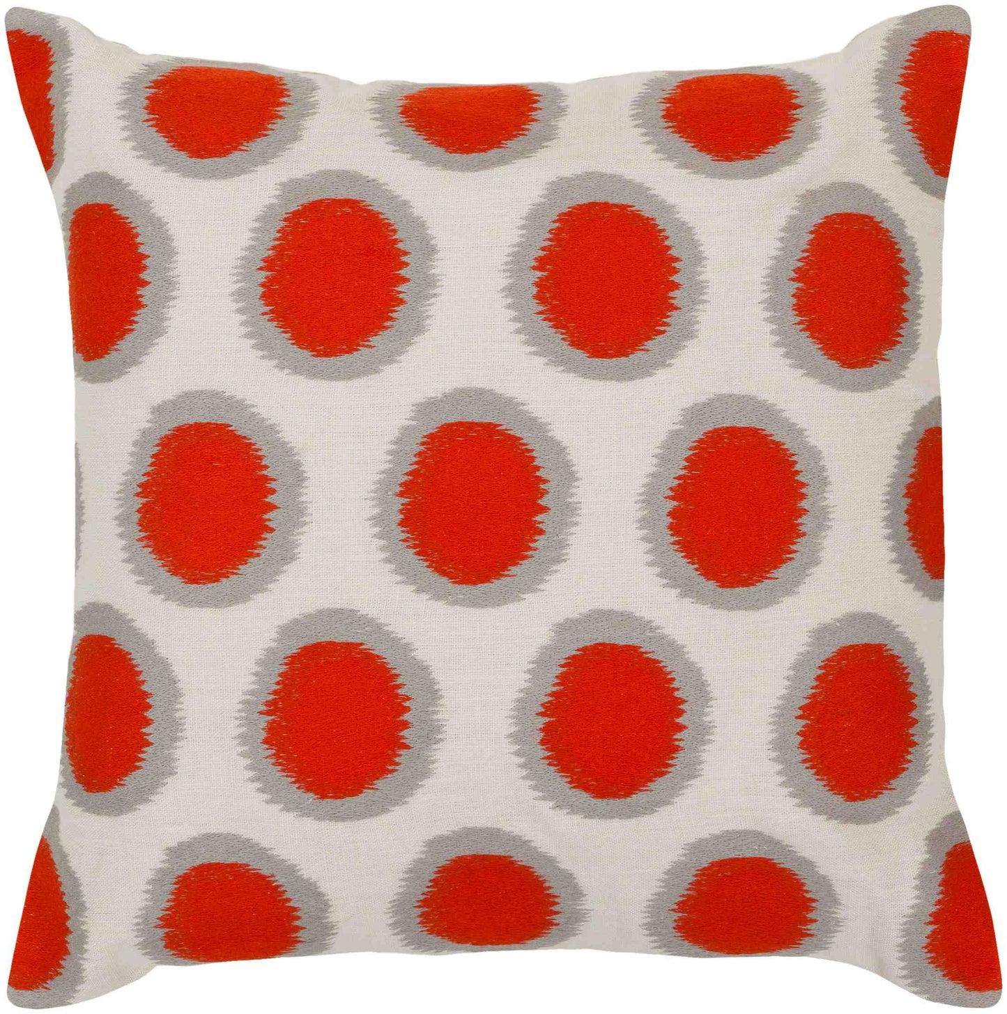 Liege Bright Orange Pillow Cover