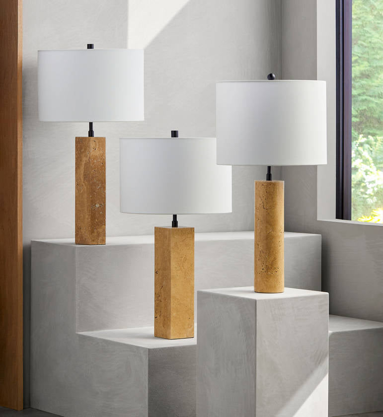 Katalina Rustic Amber/Black Table Lamp
