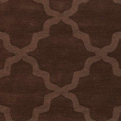 Ermont Modern Chocolate Brown Area Rug