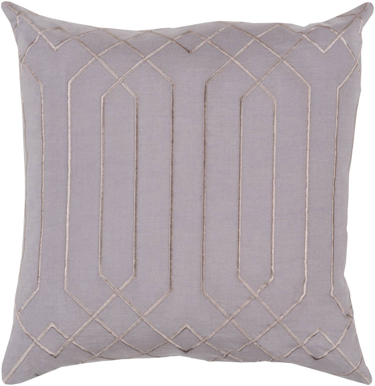 Waregem Medium Gray Pillow Cover