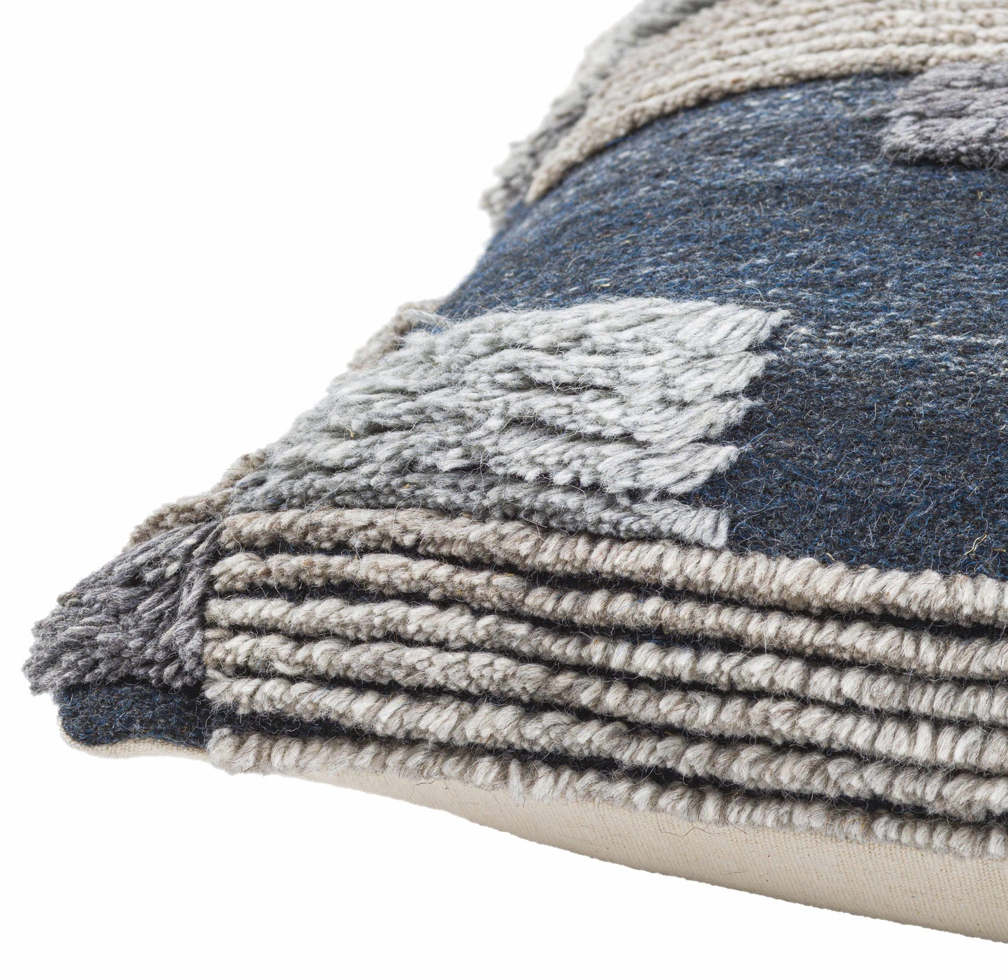 Munster Dark Blue Pillow Cover