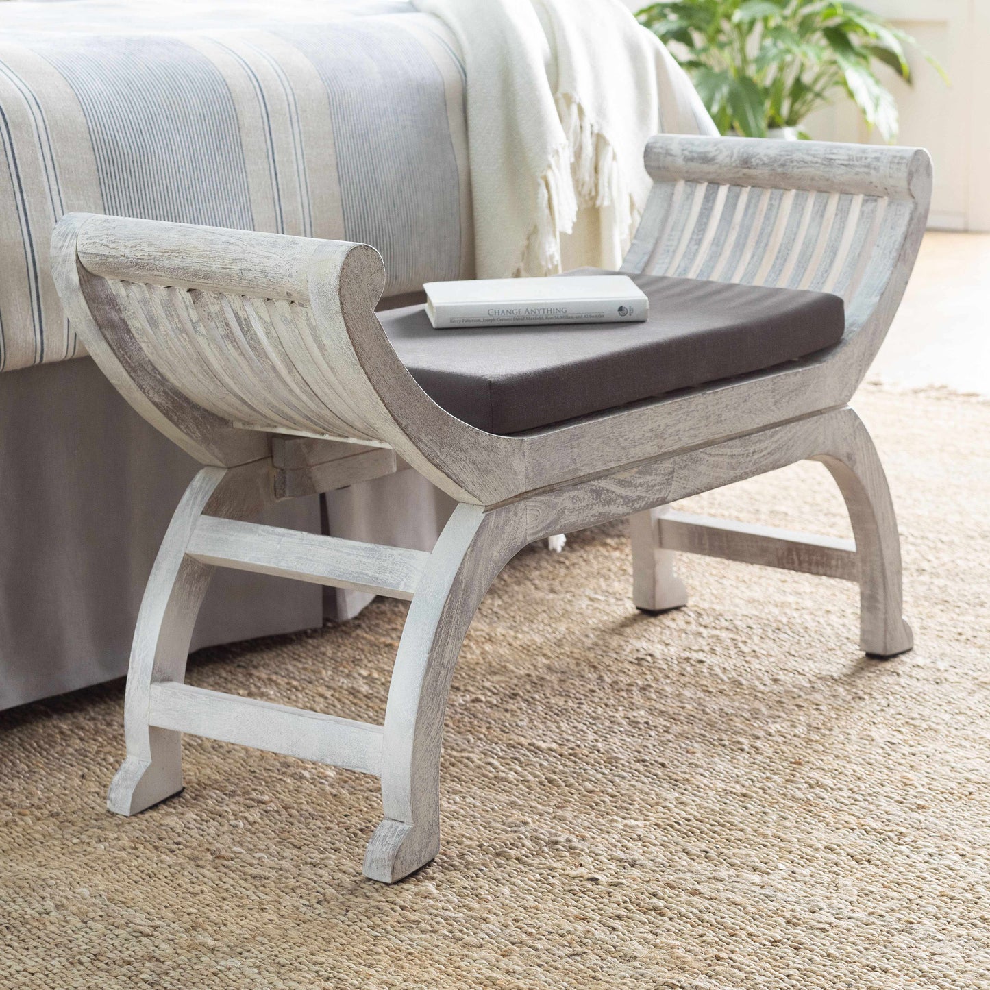 Pierbach Charcoal Bench