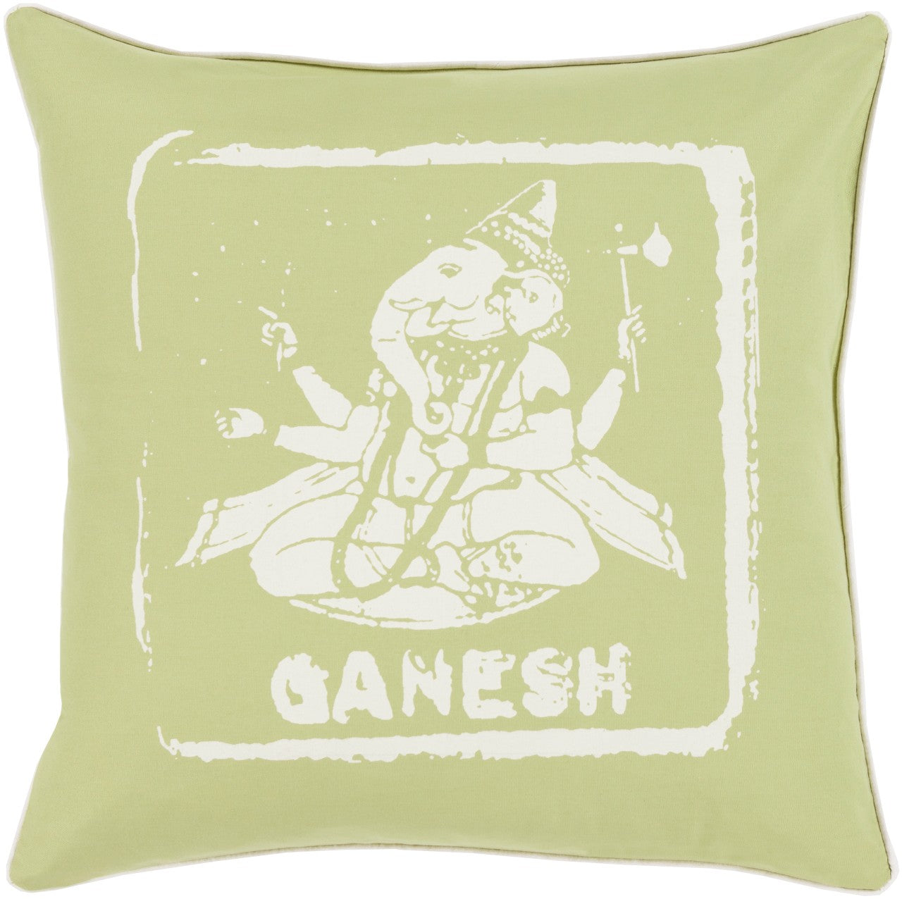 Beernem Lime Pillow Cover