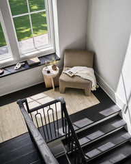 Rozina Ivory/Brown End Table