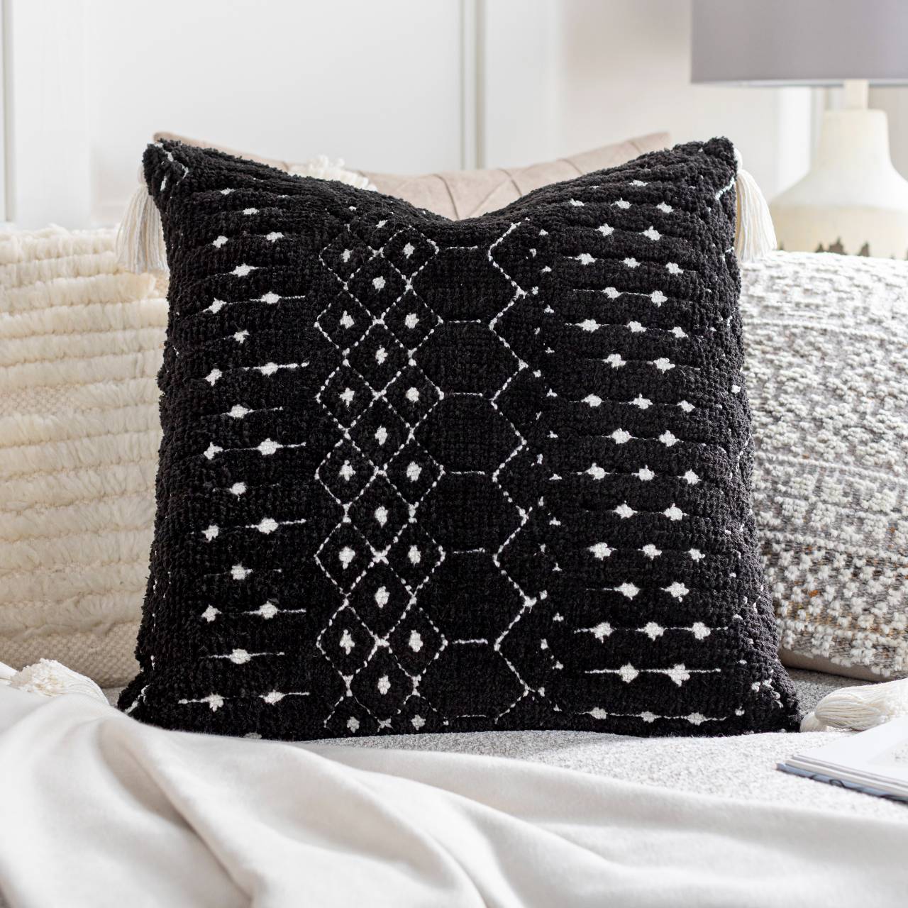 Rettenegg Black Pillow Cover
