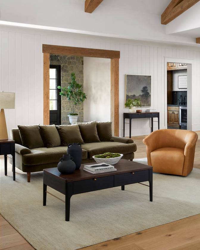 Tarek Black Coffee Table