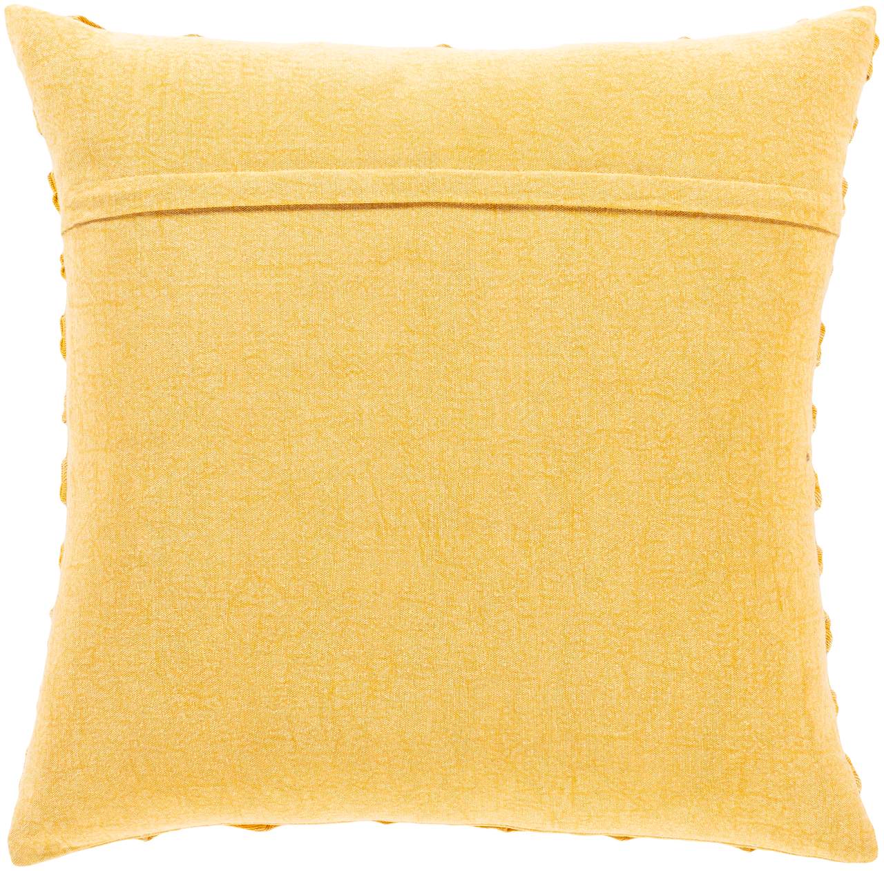 Lochristi Bright Yellow Pillow Cover