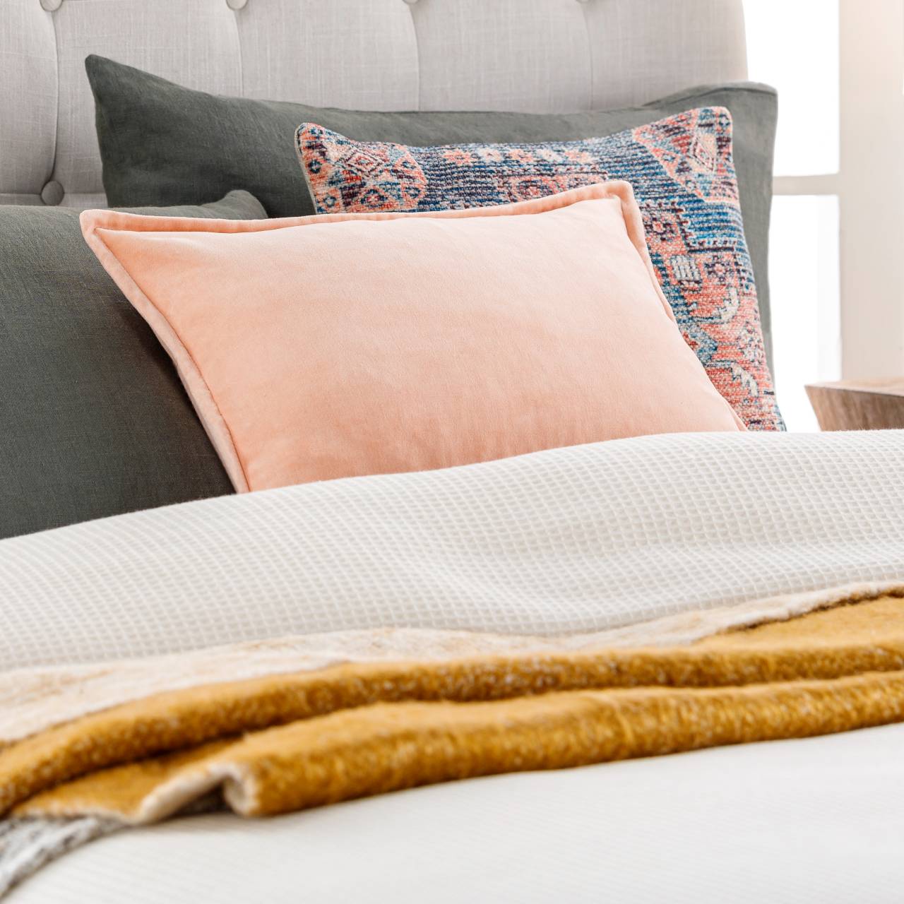 Merchtem Peach Pillow Cover
