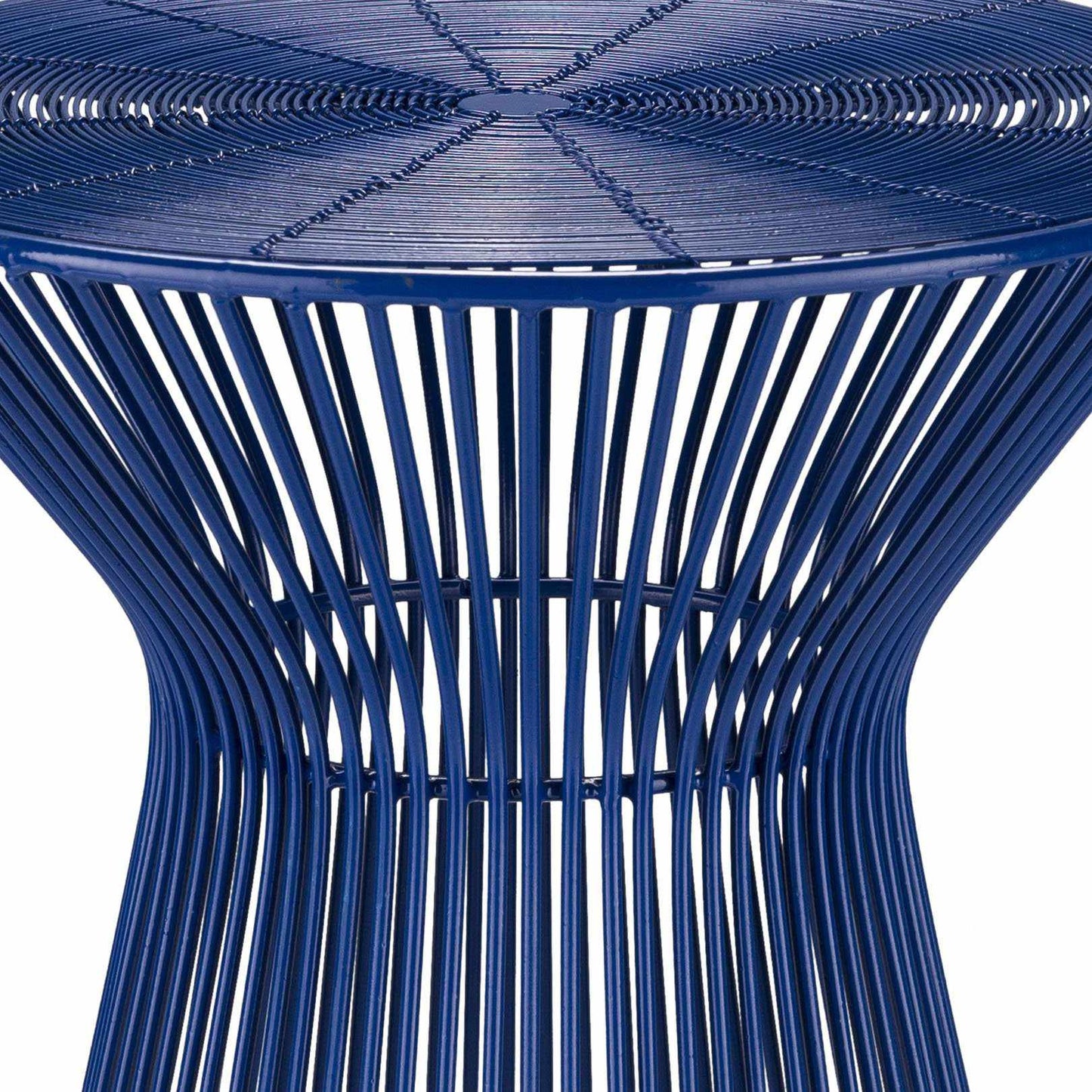Tiefgraben Dark Blue End Table