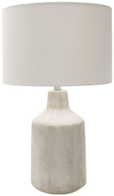 Klos Traditional Ivory Table Lamp