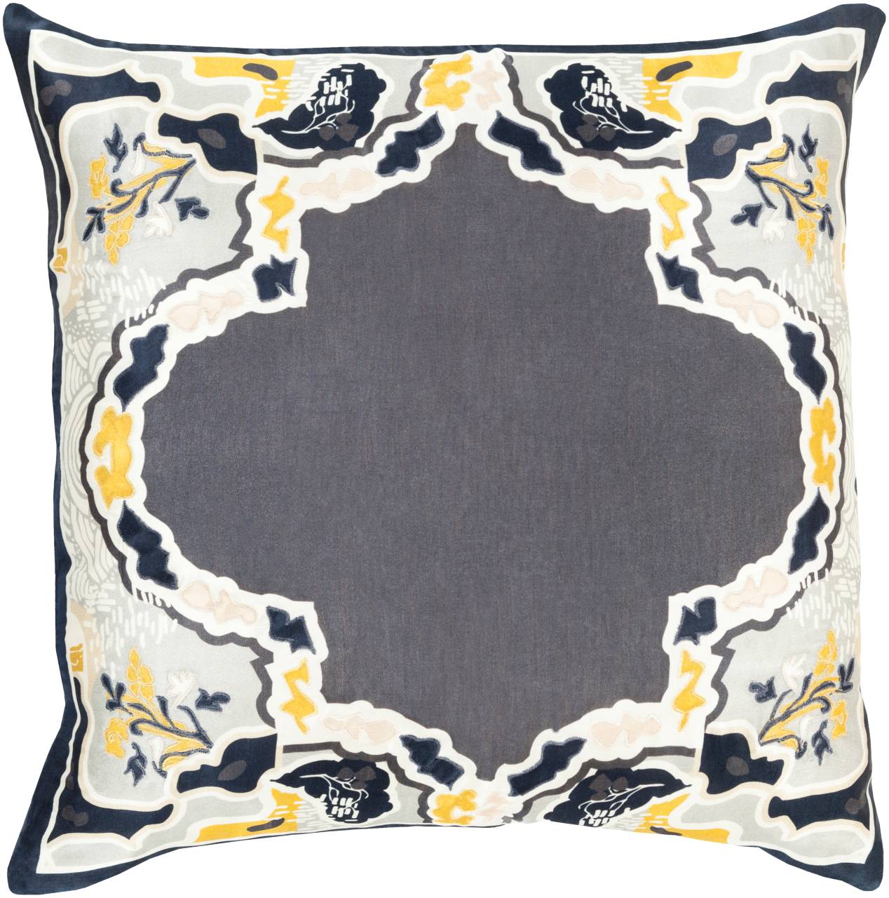 Hensies Ivory Pillow Cover