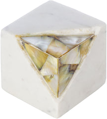 Omis White Decorative Sculpture