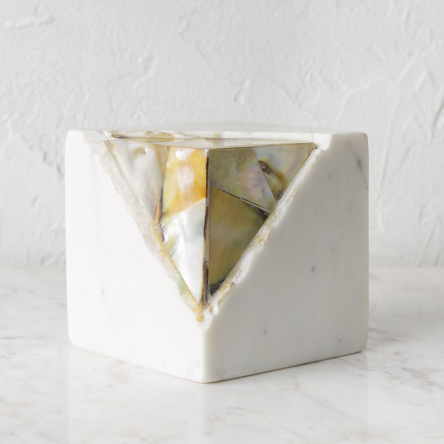 Omis White Decorative Sculpture