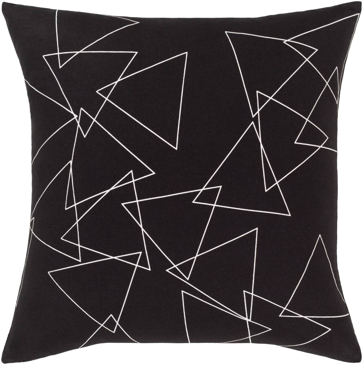 Ohey Black Pillow Cover