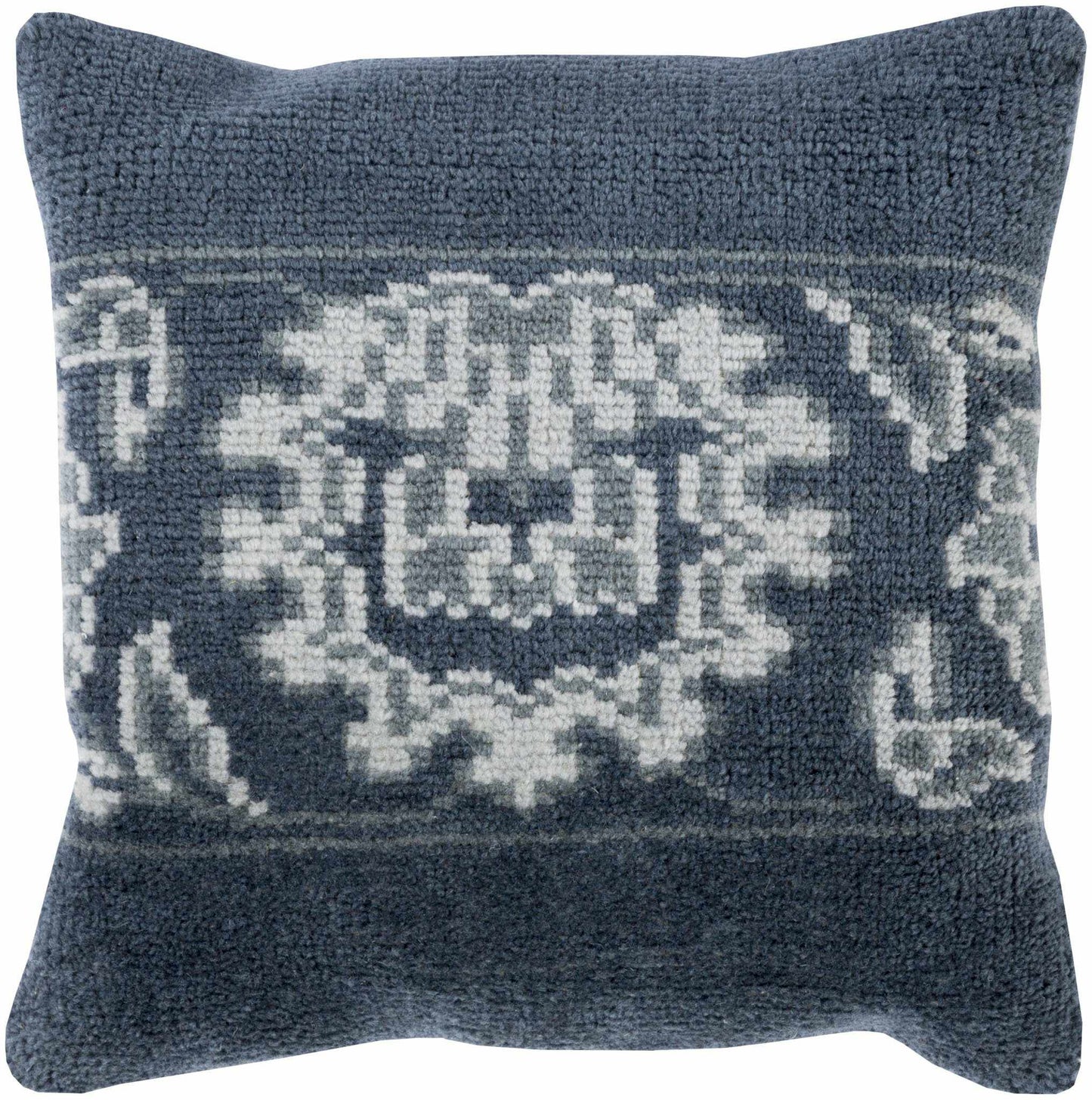Pecq Navy Pillow Cover
