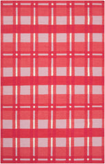 Gilbertown Modern Red Area Rug