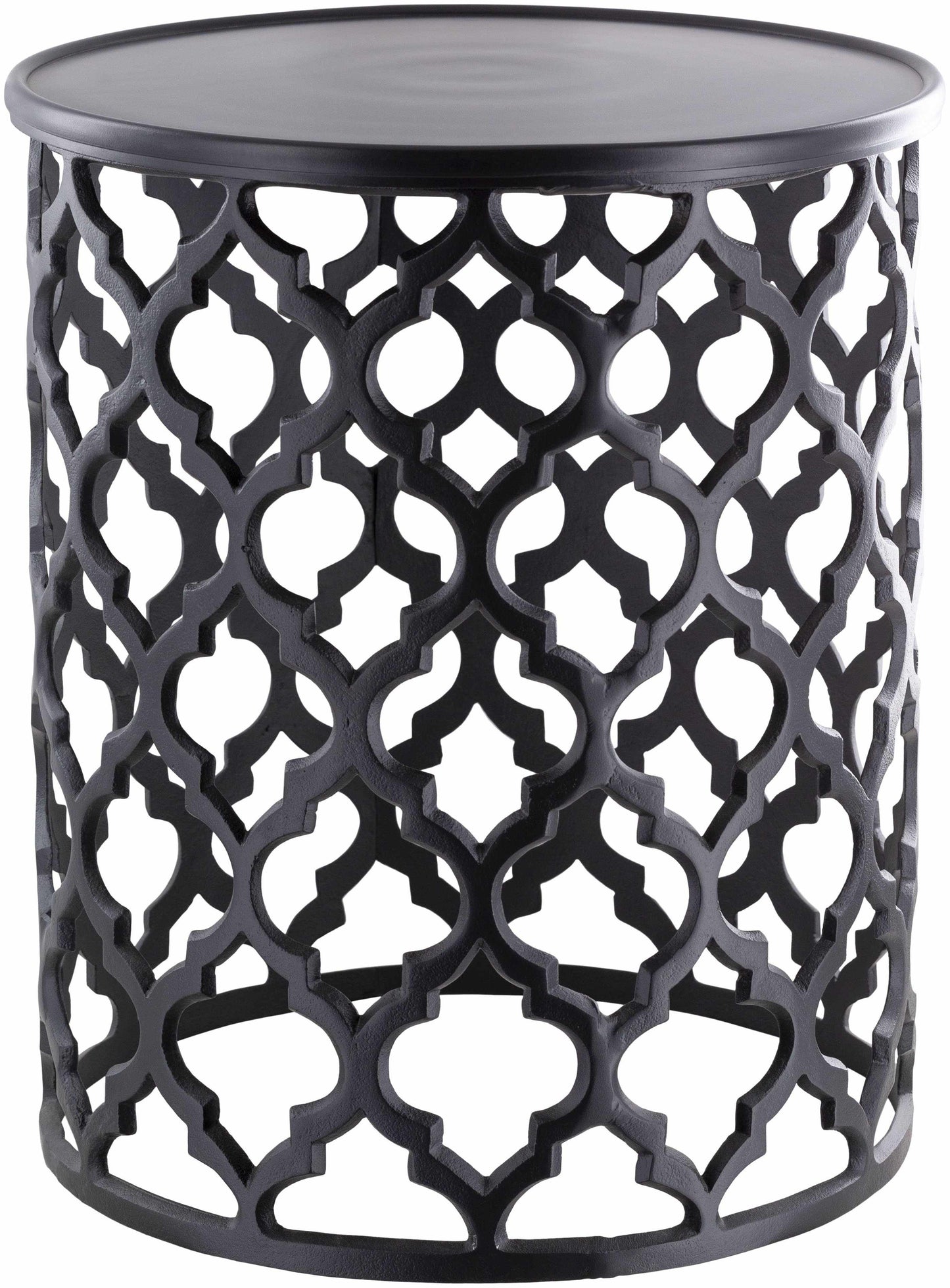Pram Black End Table