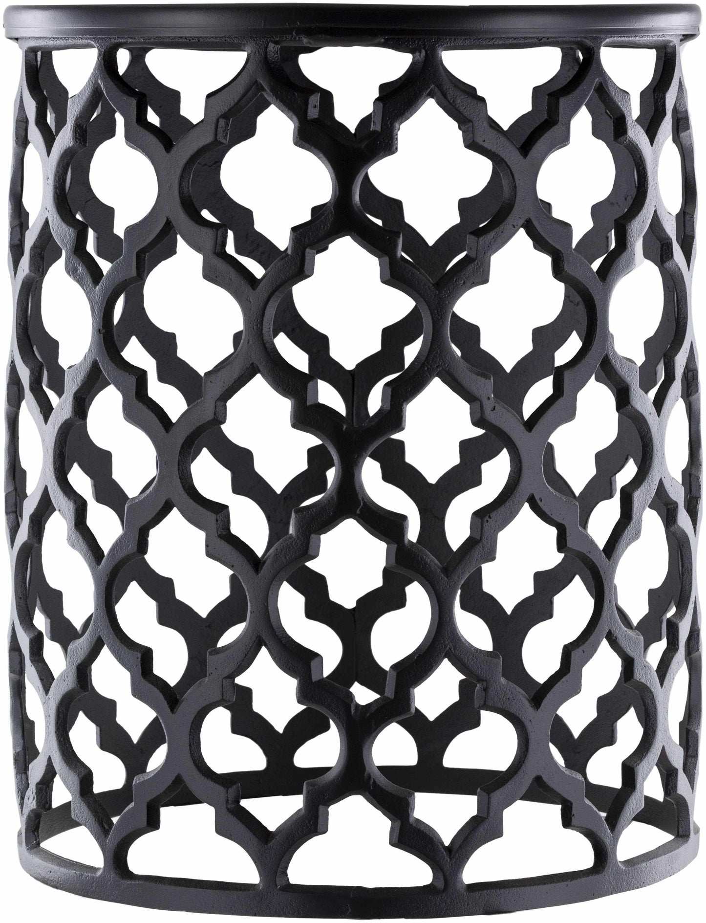 Pram Black End Table