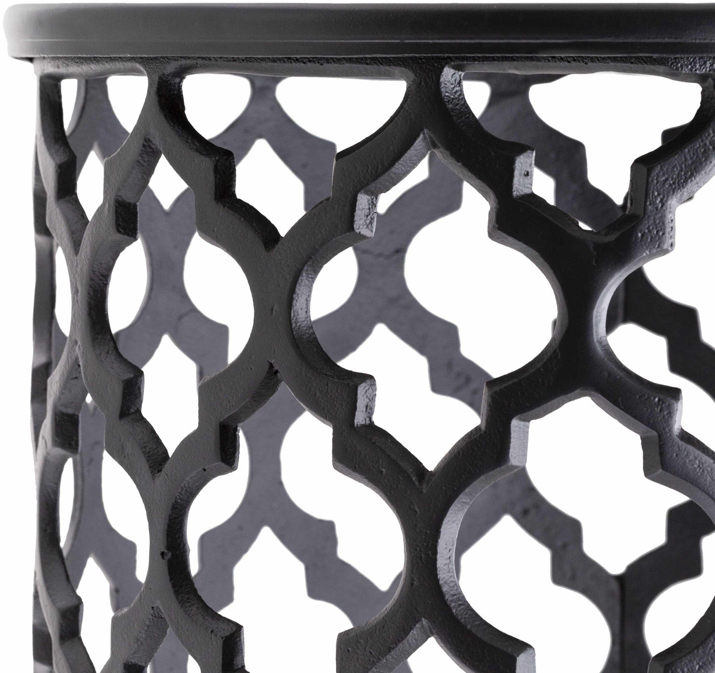 Pram Black End Table