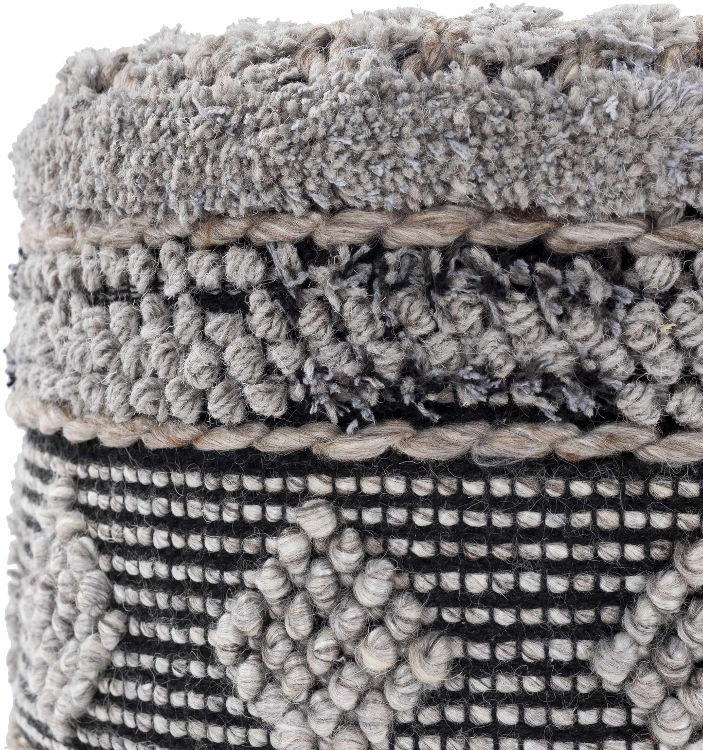 Scharndorf Taupe Pouf
