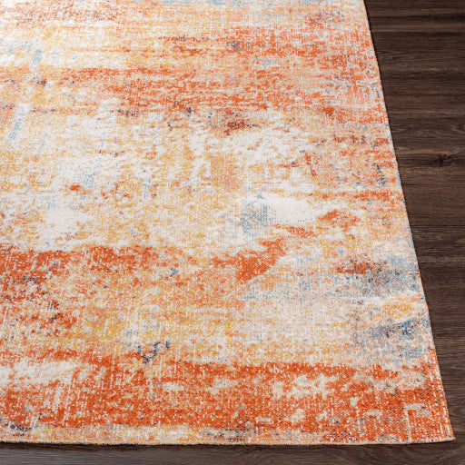 Surya Huntington Beach Polyester Denim Rectangular Indoor/Outdoor Medallion Oriental Area Rug