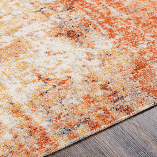 Surya Huntington Beach Polyester Denim Rectangular Indoor/Outdoor Medallion Oriental Area Rug