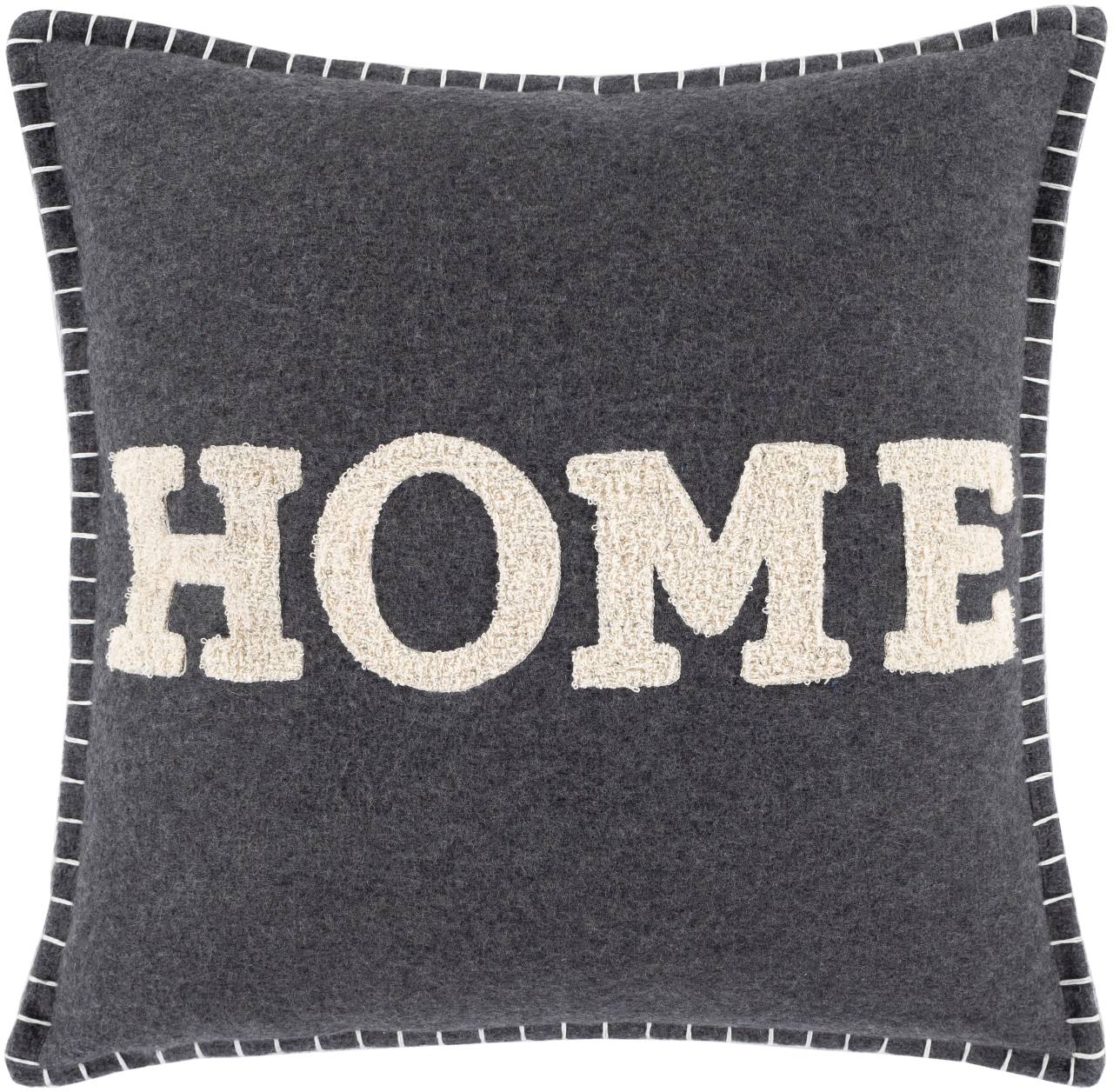 Niederneukirchen Charcoal Pillow Cover
