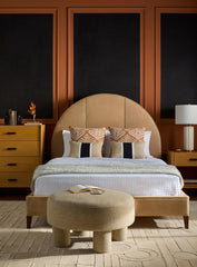 Jeston Brown Ottoman