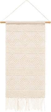 Tieschen White Wall Hanging