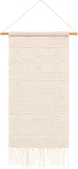 Tieschen White Wall Hanging