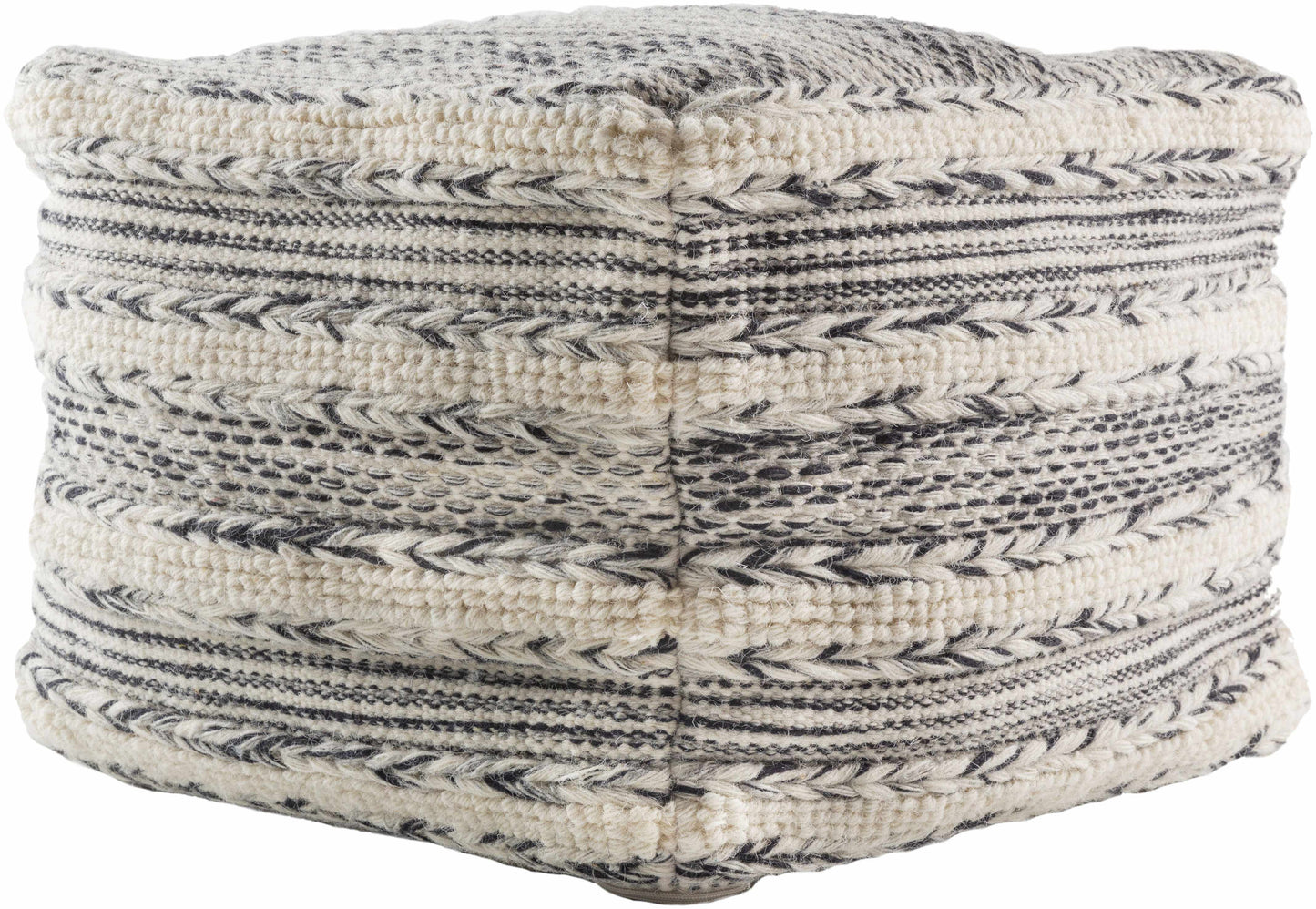 Raxendorf Black Pouf