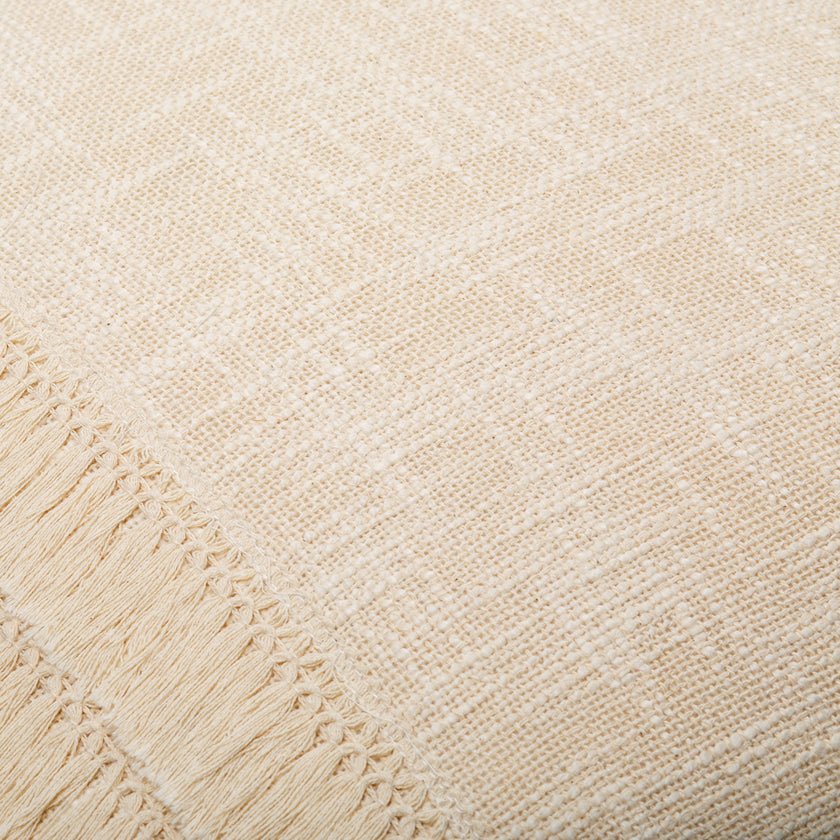 Mora Beige Pillow Cover