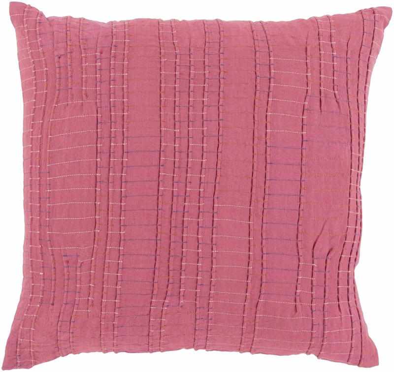 Rilland Dark Coral Pillow Cover