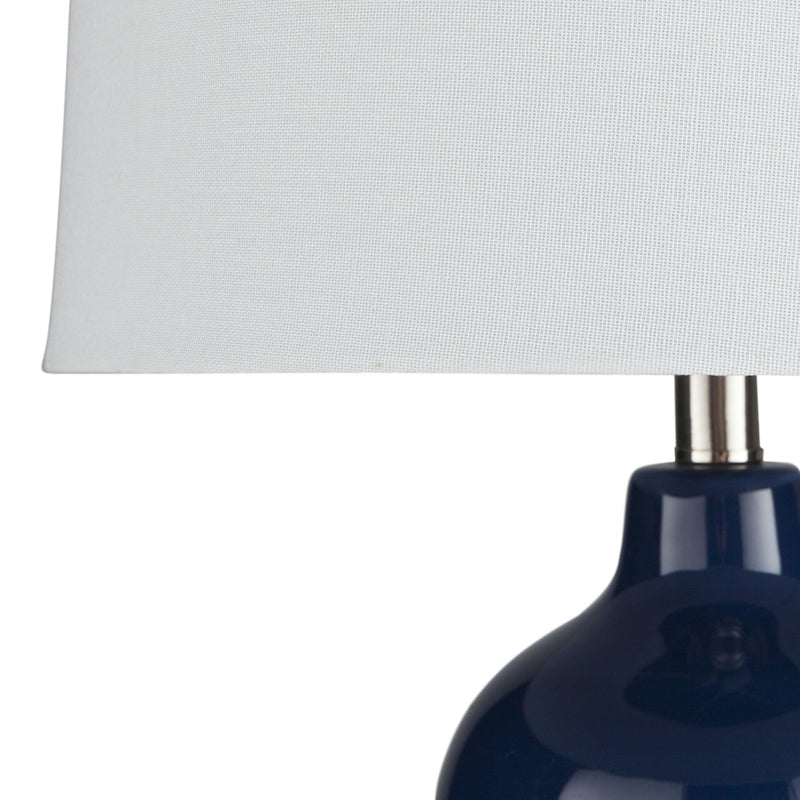 Mariazell Traditional Navy Table Lamp