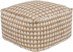 Hennersdorf Khaki Pouf
