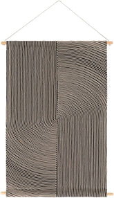 Gerlos Black Wall Hanging