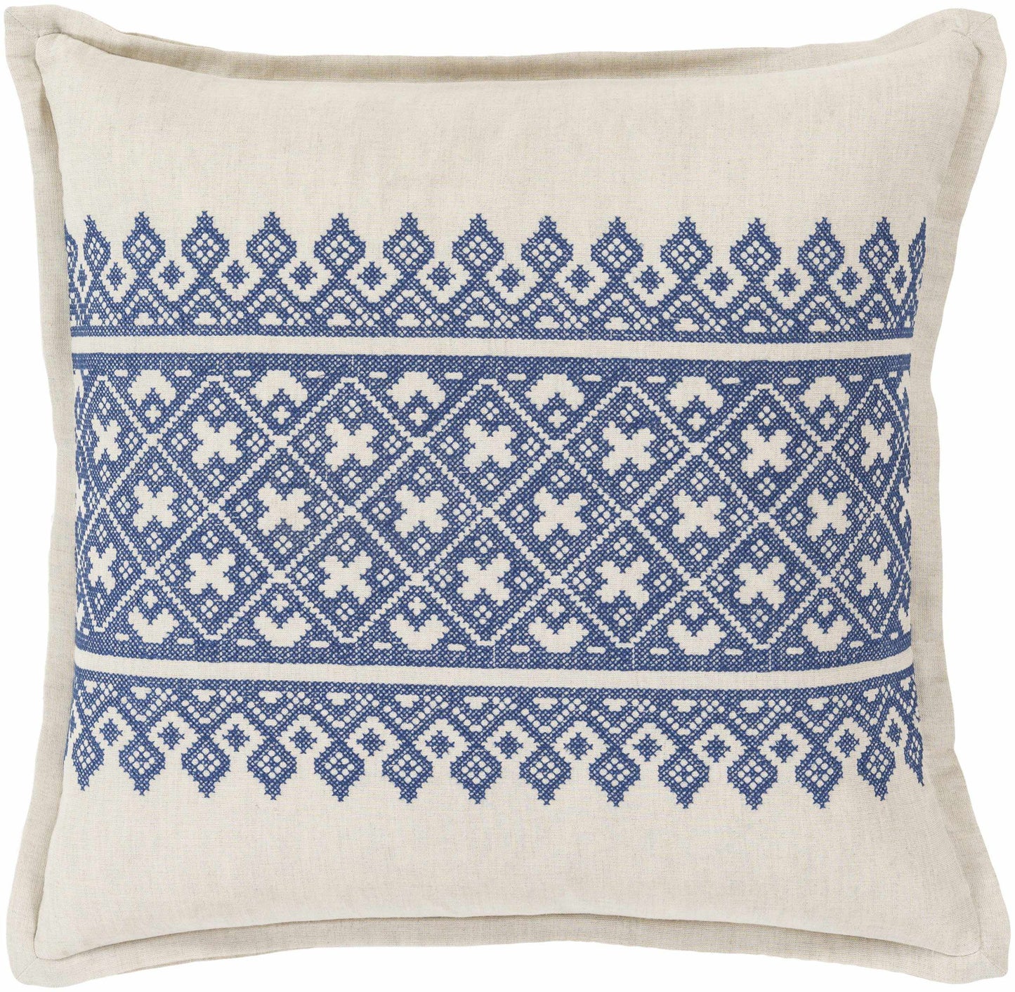 Maasland Dark Blue Pillow Cover